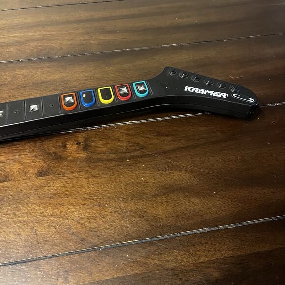 Guitar Hero Kramer Striker RedOctane Wireless Controller PS2 95119.805 No Dongle - Picture 3 of 5